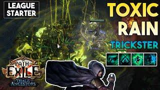 [3.25] Toxic Rain Build (League Starter) | Trickster | Settlers of Kalguur | Path of Exile 3.25