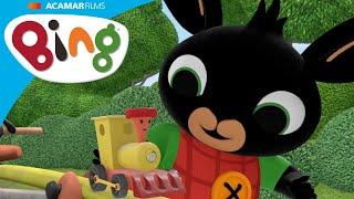 Bing and Pando are playing with Bing’s toy train! | Bing: Best Bits | Bing US English 