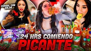 24 HORAS COMIENDO PICANTE ️  Kimberly Loaiza