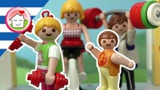 Playmobil ταινία Η οικογένεια Οικονόμου πηγαίνει γυμναστήριο - Οικογένεια Οικονόμου