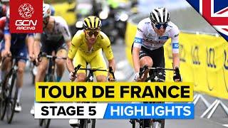 Surprise Attacks As The Peloton Enters The Pyrenees | Tour De France 2023 Highlights - Stage 5
