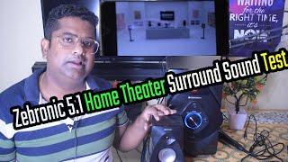 Zebronic 5.1 Surround Sound Test |Home theater | Sound Test For Speaker 5.1 |5.1 Surround Sound Test