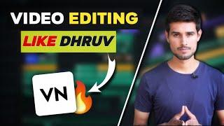 How To Edit Video Like Dhruv Rathee In Mobile | VN App | @dhruvrathee