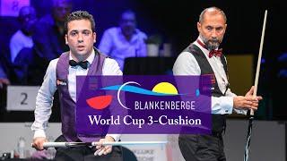 3-Cushion World Cup Blankenberge 2018 - Semih Sayginer vs David Zapata