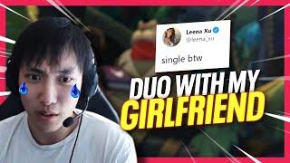 DUO QUEUING WITH LEENA PART 1 | Doublelift