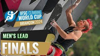 IFSC Men Lead Final Briançon 2024