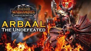 ARBAAL THE UNDEFEATED! Total War: Warhammer 3 - 100th Legendary Lord Campaign Gameplay