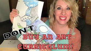 DON'T buy an ART Curriculum! || Teach your Kids Art for FREE