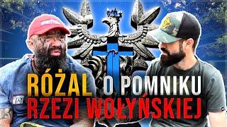 RÓŻAL O POMNIKU RZEZI WOŁYŃSKIEJ | Ceremonia odsłonięcia pomnika w Domostawie