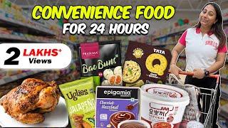 Eating Convenience Food for 24 hours | Food Challenge