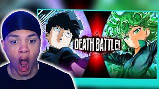 AIN'T NO WAY BOY!! | Mob VS Tatsumaki DEATH BATTLE REACTION!!