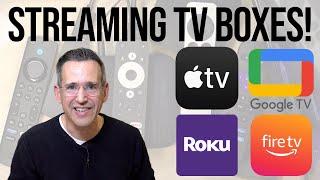 TV Box Head-to-Head! Roku, Apple TV, Google TV and Fire TV Compared!