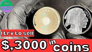 I try to sell $3,000 in silver coins to local shops - TERRIBLE ANSWERS