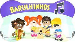 APRENDA OS SONS E OS INSTRUMENTOS com este clipe educativo - Barulhinhos | Turminha do Caramelo