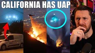 UAP Footage Over California Fires And It's Just Getting Started.