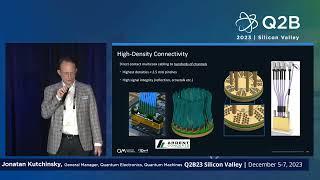 Q2B23 SV | Qubit Chip Carriers - A Key Part of the Tech Stack | Jonatan Kutchinsly