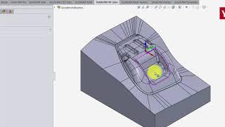 SolidCAM 2021 – Geodätische 3x Bearbeitung