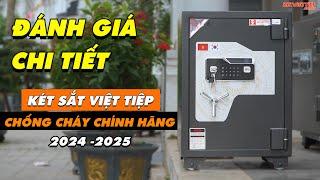 Két Sắt Việt Tiệp siêu cường chống cháy an toàn chống trộm cho gia đình