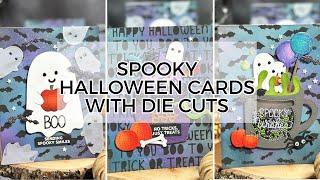 Making Spooky Halloween Cards with Die Cuts!