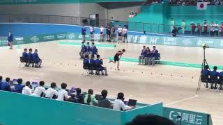 The Men’s Inline Freestyle Skating Speed Slalom, battle between milliseconds