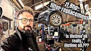 how to service ZF 8hp gearbox oil and filter replacement. 100k yes it does need replacing