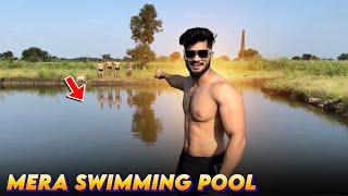 Farm house pr Mera ye desi swimming pool dekh kr apko bhi maja ayega #pawansahu #motivation #fitness