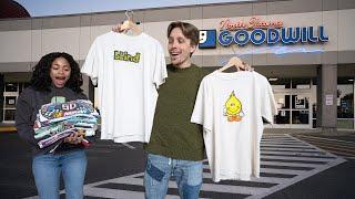 We Found Over 50 Vintage Tees At The Goodwill Outlet Thrift Store
