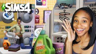 Laundry Day got the REFRESH it Deserves *Coin Machine & More | 15+ Maxis Match CC Items| The Sims 4