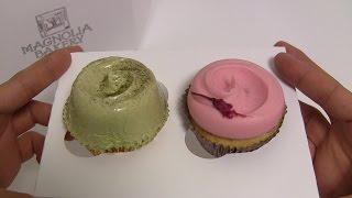 Magnolia Bakery Sakura and Matcha Cupcakes