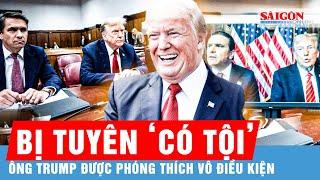 Ông Trump bị tuyên có tội nhưng được phóng thích vô điều kiện | Tin quốc tế