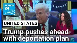 Trump pushes ahead with deportation plan as immigration authorities arrest university student