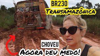 O motorhome deslizou na lama - primeira experiência na chuva - BR230 transamazônica #brasil