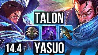 TALON vs YASUO (MID) | 300+ games, 10/4/12 | JP Grandmaster | 14.4