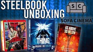 Sofa Cinema - Unboxing 3 SteelBook Sets