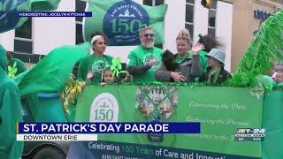 Downtown Erie goes green for annual St. Patrick's Day parade