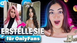 KI Influencer für OnlyFans und Instagram erstellen (GANZES TUTORIAL) | Selbstexperiment