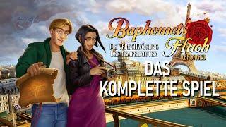 BAPHOMETS FLUCH REFORGED Full Game Gameplay Deutsch - Das komplette Spiel