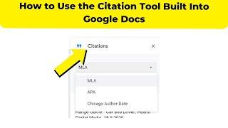 How to Use the Citation Tool Built Into Google Docs 2024