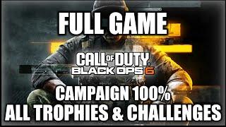 Call of Duty Black Ops 6 - Full Game - All Trophies & Challenges (100% Campaign)