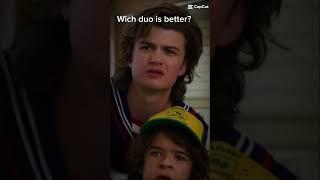 I think second #steve #dustin #robin #strangerthings