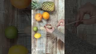 فكرة تنسيق بوكس هدايا شتوي بـ الفواكه و الزهور