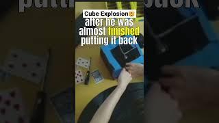 Must see 22x22 explosion #cubing #shorts