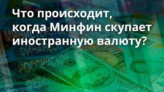 №4. Что происходит, когда Минфин скупает иностранную валюту?