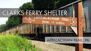 Clarks Ferry Shelter – Kinter View – Appalachian Trail Pennsylvania