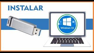 Instalar Windows 10 desde USB en 2023 Completo - GRATIS y RAPIDO BIOS - UEFI