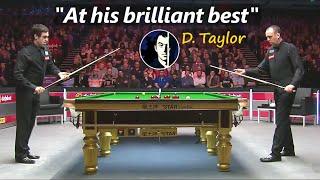 "Such a quick brain," S. Davis | Ronnie O'Sullivan vs Mark Williams | 2016 Masters L16