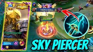 NEW BUILD ROGER SKY PIERCER ‼️SEMUA MUSUH TERASA ONE HIT KILL WAJIB KALIAN COBA BUILD INI