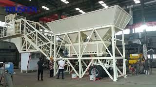 TRUSEEN Mobile Concrete Batching Plants #batchingplant #mixingplant