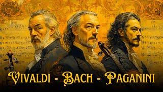 Vivaldi, Bach, Paganini: Three Masters, One Instrument  The Most Iconic Violin Music Ever Composed