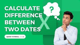 How to Calculate Difference Between Two Dates in Excel